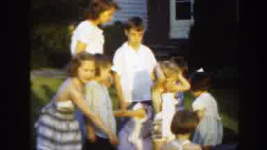 Massachusetts (1949): Gathering The Kids For A Group Picture Both Male And Female