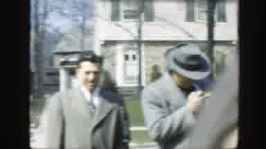 Massachusetts (1949): Wealthy Men Preparing For Posing In Picture At Fancy