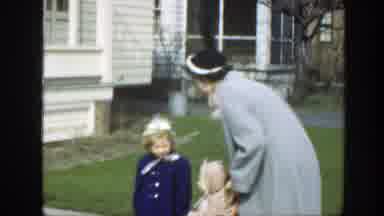 Massachusetts (1949): A Woman Arranges Her Three Kids Well For A Photo Shoot
