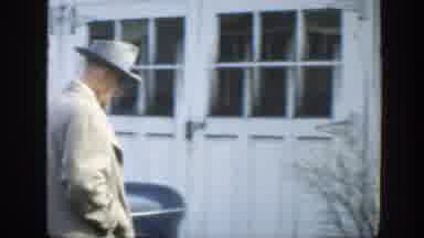 Massachusetts (1949): Kids On Face masks With Adults Too Hurriedly Walk Towards A