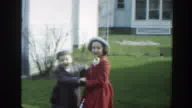 Massachusetts (1949): The Kids Playing In The Grass Wearing Their Good Sunday