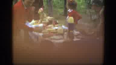 Massachusetts (1949): Picnic With The Family In The Middle Of A Forest