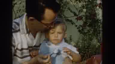Glendale California (1962): Father Son Food Love Hunger Blond Brunette Glasses