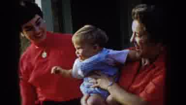 Glendale California (1962): Man Woman And Baby Video