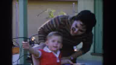 Glendale California (1962): One Baby Having A Good Time With His Parents