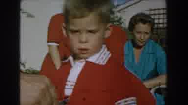 Glendale California (1962): Old Video Footage Of A Child Talking To The Camera