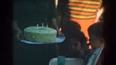 Glendale California (1962): Video Showing An European Birthday Party With Little