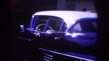 Glendale California (1962): A Man Showing A Cool Shiny Car To A Child But Maybe