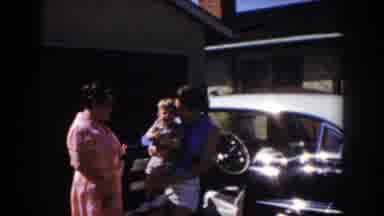 Glendale California (1962): Three Generations Of A Loving Family Hanging Together