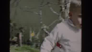Glendale California (1962): Young Child Walking In The Garden His Dad Is Keeping