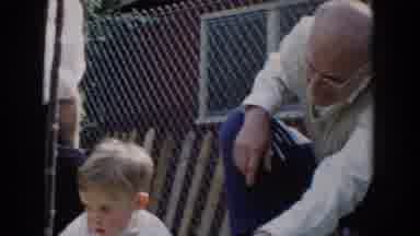Glendale California (1962): A Baby With An Older Gentleman