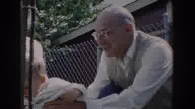 Glendale California (1962): Grandfather And Grandmother Playing With Her Grandson