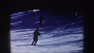 New Hampshire (1962): Male Person Skiing Downhill On The Snow