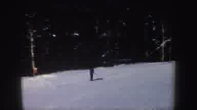 New Hampshire (1962): An Adult Is Skiing In A Snowy Mountain At Daytime