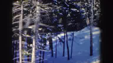 New Hampshire (1962): Man Skiing In The Snow