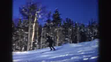 New Hampshire (1962): Awesome Fast Snowboarding Session Down Huge Icy Forest Snow