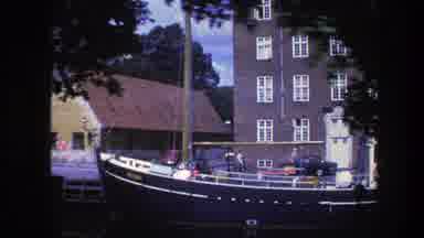 Copenhagen Denmark (1975): Old Vintage Video Of Boats And Ships On A River With A