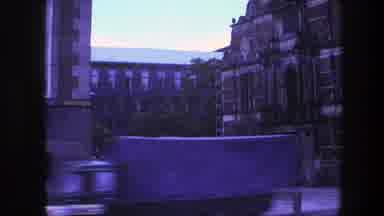 Copenhagen Denmark (1975): Making A Recording Of A Large Old Building In The City