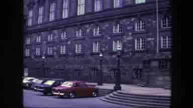 Copenhagen Denmark (1975): A Concrete Old Hall With A Lot Of Windows