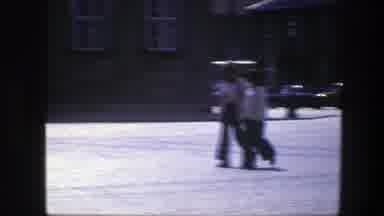 Copenhagen Denmark (1975): A Fountain From Which Water Flows And A Couple Of