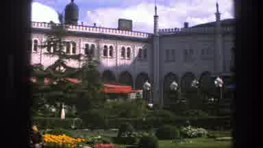 Copenhagen Denmark (1975): Archival Footage Of Large Building In Copenhagen