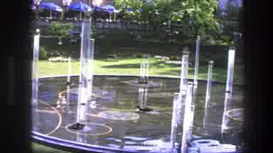 Copenhagen Denmark (1975): Unique Fountain in Denmark