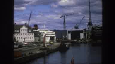 Copenhagen Denmark (1975): Delightful Riverside Travel Makes A Wonderful View On