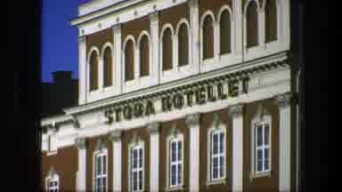 Copenhagen Denmark (1975): Archival Footage Of The Sorta Hotel let And The View Of