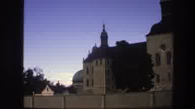 Copenhagen Denmark (1975): An Old Castle Church With A Lot Of Windows And A Bridge
