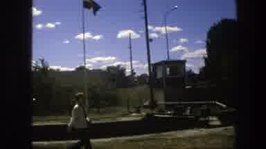Copenhagen Denmark (1975): Man Walking Quietly On A Sunny Day As Opposed To The