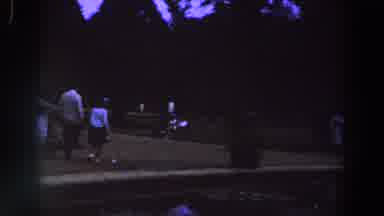 Ireland (1961): Home Videos Showing Family On Suburban Street And Public Fountain