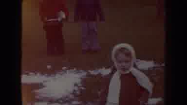 Nebraska (1957): Three Kids Walking Together As One Suddenly Releases His Hand And