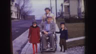 Nebraska (1957): A Family Hang Out On A Casual Day The Wife Is Pushing The