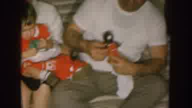 Nebraska (1957): Baby And Mother And Father Playing With Toys At Home
