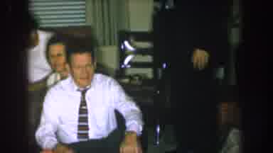 Nebraska (1957): A Family At Christmas Having A Good Time Sitting Around