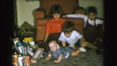 Nebraska (1957): Three Kids From A Family Play With Their Little Brother