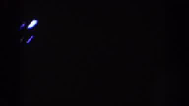 Disneyland California (1962): Some People Running In Dark Place With Their
