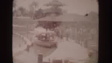 Disneyland California (1962): Old Recording From An Asian Country Showing People