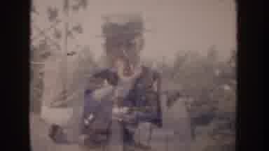 Disneyland California (1962): Parents Having Fun Playing With Their Kid In The