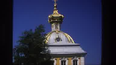 Denmark (1975): Ornate Steeple Sitting Atop A Historical Building Awaits Visitors