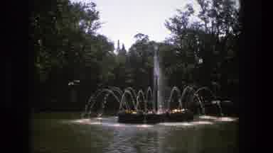 Denmark (1975): Water Gushes Forth From A Fountain Located Far From A River