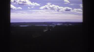 Denmark (1975): Panoramic View Of Rolling Hills And Plains Beneath A Blue Sky