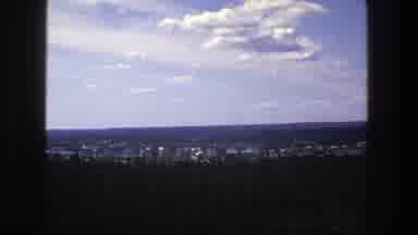 Denmark (1975): A Landscape Of A City And A Bluesy With Some Cloud