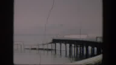 Wyoming (1951): Video Of A Large Dock In The Water In A Foggy Day