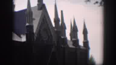 Wyoming (1951): Old Footage Multiple Towers Old Cathedral Church Old Film Footage