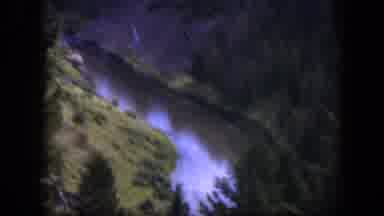 Wyoming (1951): Pine Trees Surrounding The River