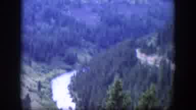 Wyoming (1951): View Of Blue River And Green Trees On A Clear Day
