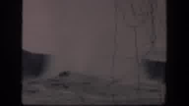 Wyoming (1951): Volcano Erupting Into The Wind