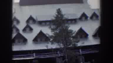 Wyoming (1951): Roof Of Building Is Seen Outdoors Outside In The Daytime People