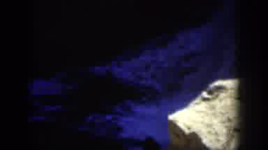 Wyoming (1951): A Rocky Side And Water Flowing Through The Bottom Of The Two